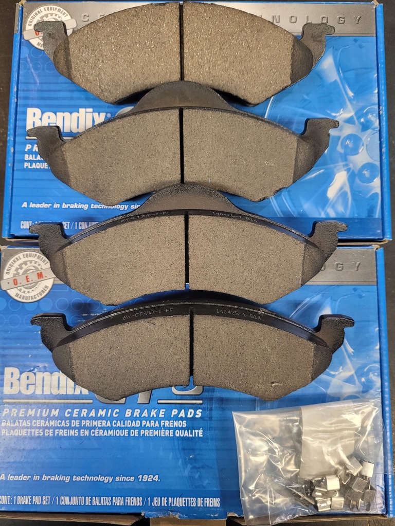 фото №1, Тормозные колодки тормозные dodge dakota durango bendix