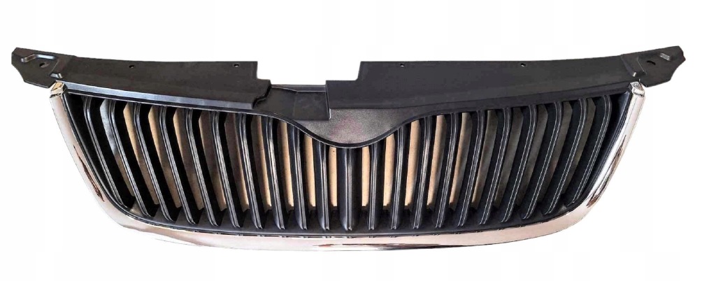 фото №1, Решітка радіатора решітка радіатора середина перед skoda yeti 5l 2009-2013 чорний хром