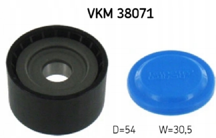 фото №15, Skf vkm 38071 - ролик напрямна / chrysler