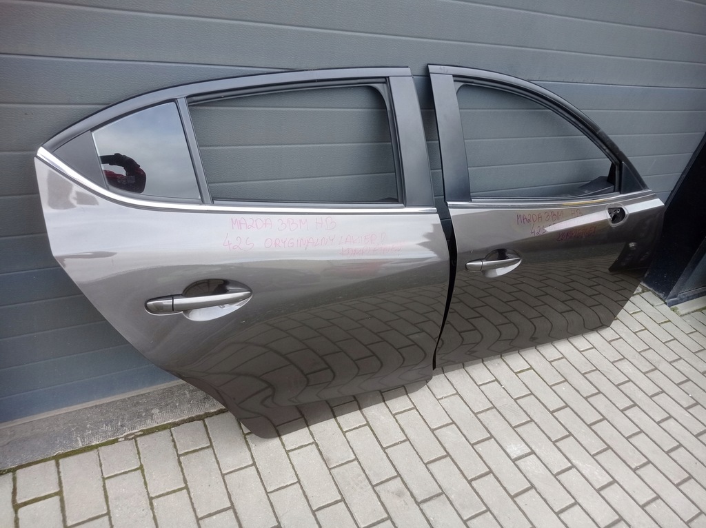 фото №15, Mazda 3 bm hb двері 42s задні ліва праве оригінальний лак 13-17