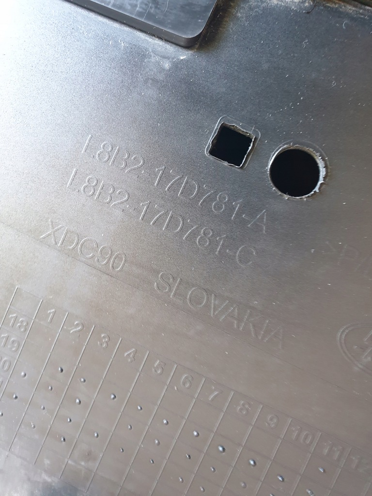 фото №9, Land rover defender ii l663 19- бампер задняя задний l8b2-17d781-a