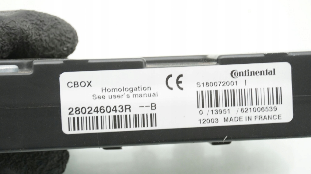 фото №3, Модуль блок керування cbox renault megane iii 280246043r