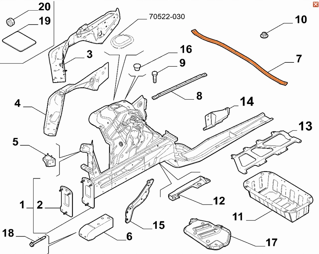 фото №1, Распорка передних чашка амортизаторов alfa romeo stelvio