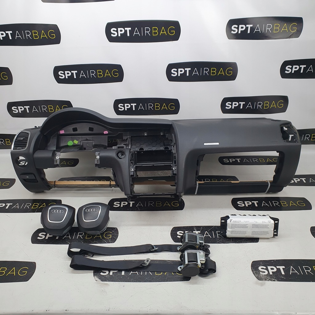 фото №1, Q7 4l приборная панель консоль подушки безопасности ремни подушка безопасности