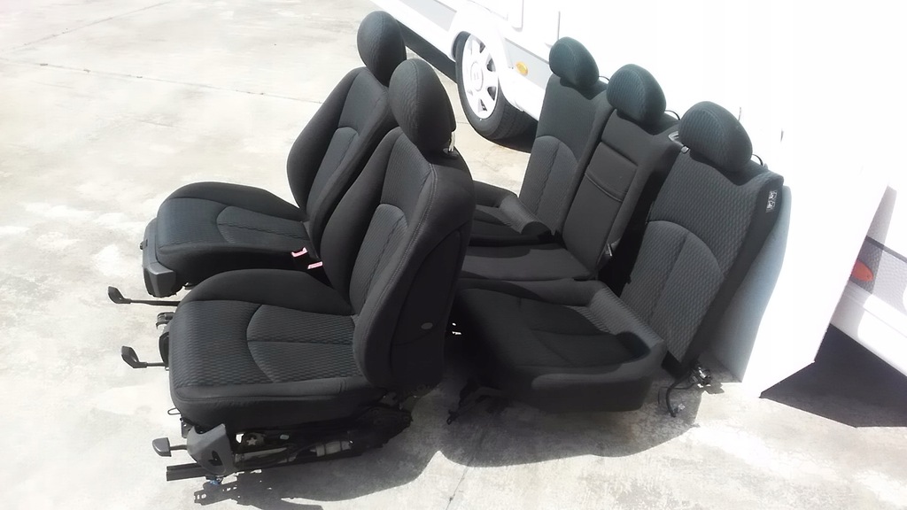 фото №6, Комплект foteli-przód i tych mercedes w211 2002r