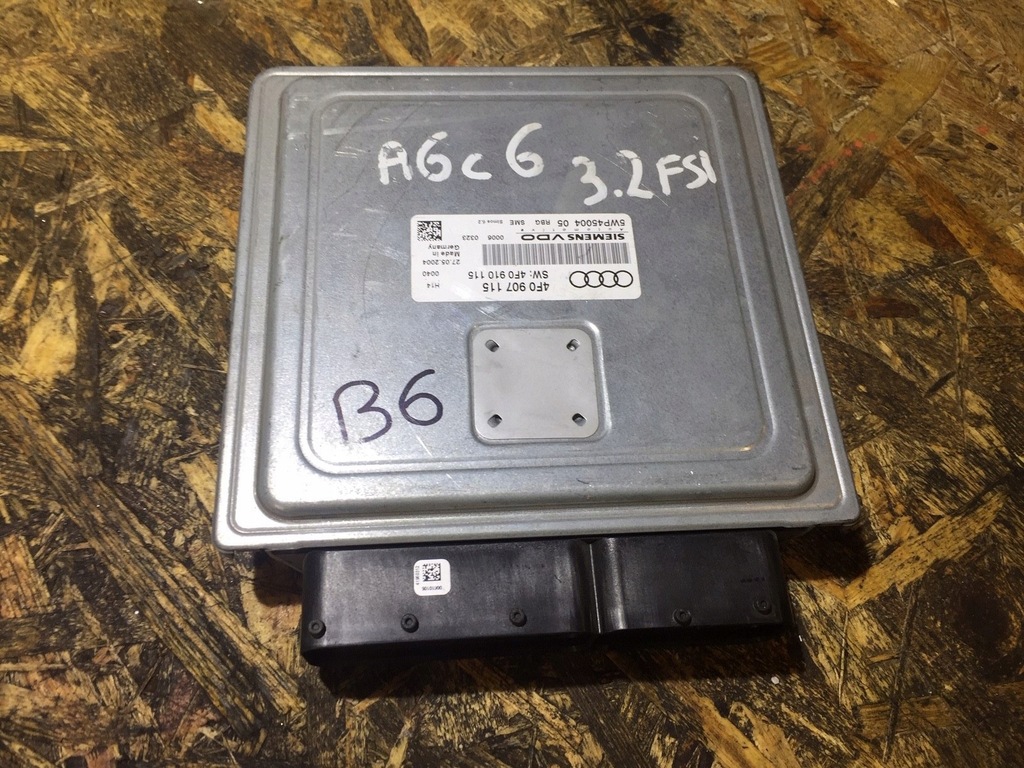 фото №7, Audi a6 c6 бортовой компьютер блок управления двигателя 4f0910115