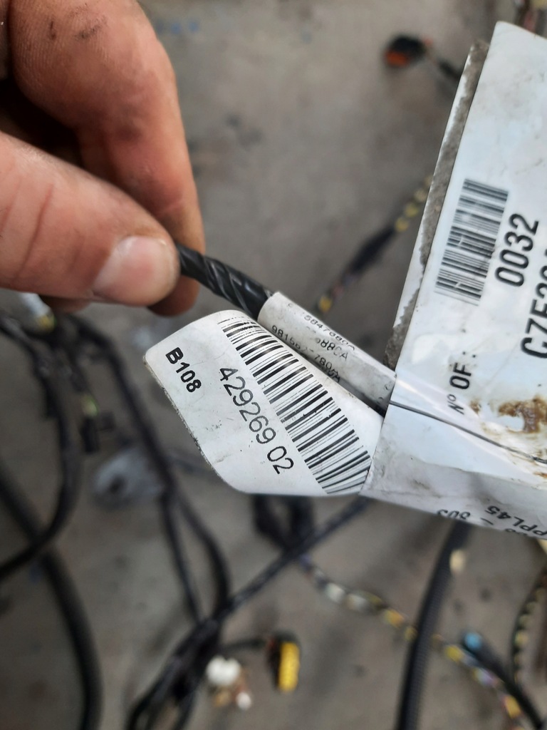 фото №9, Peugeot 2008 i lift 1.2thp жгут электропроводка стены отсек двигателя автоматическая коробка передач