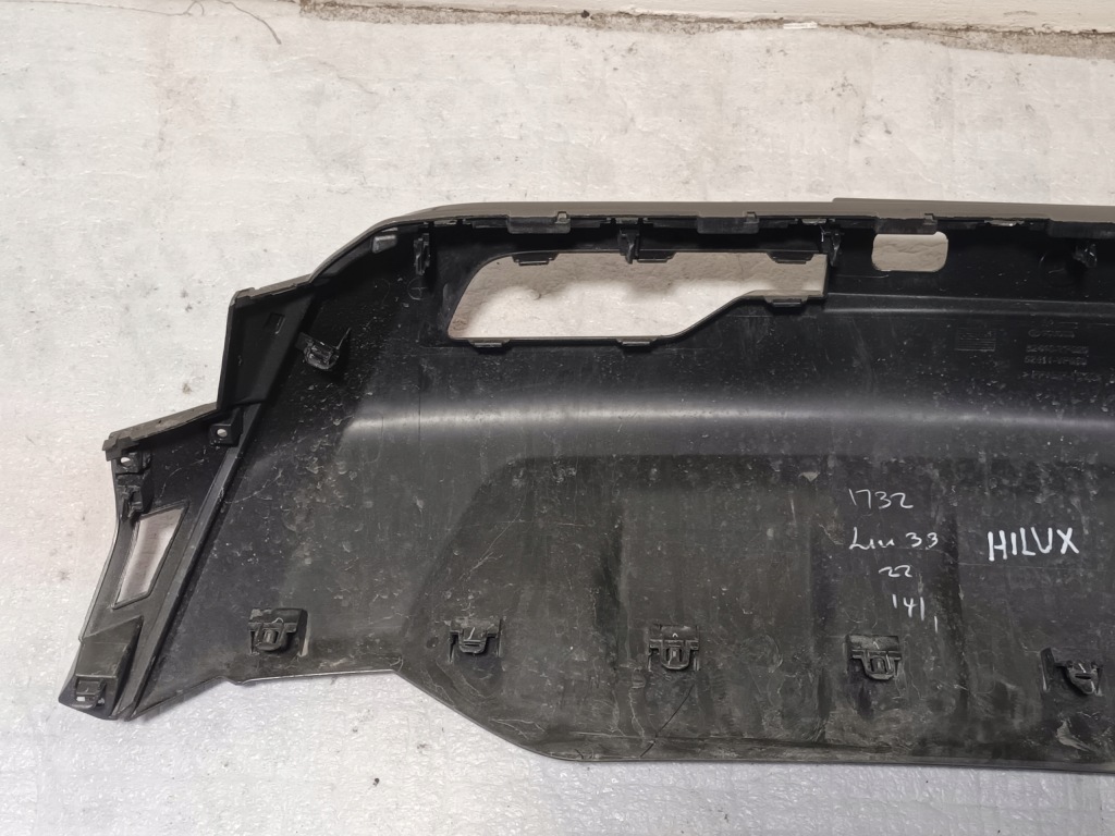 фото №6, Спойлер pod бампер передний toyota hilux invincible накладка накладка-спойлер