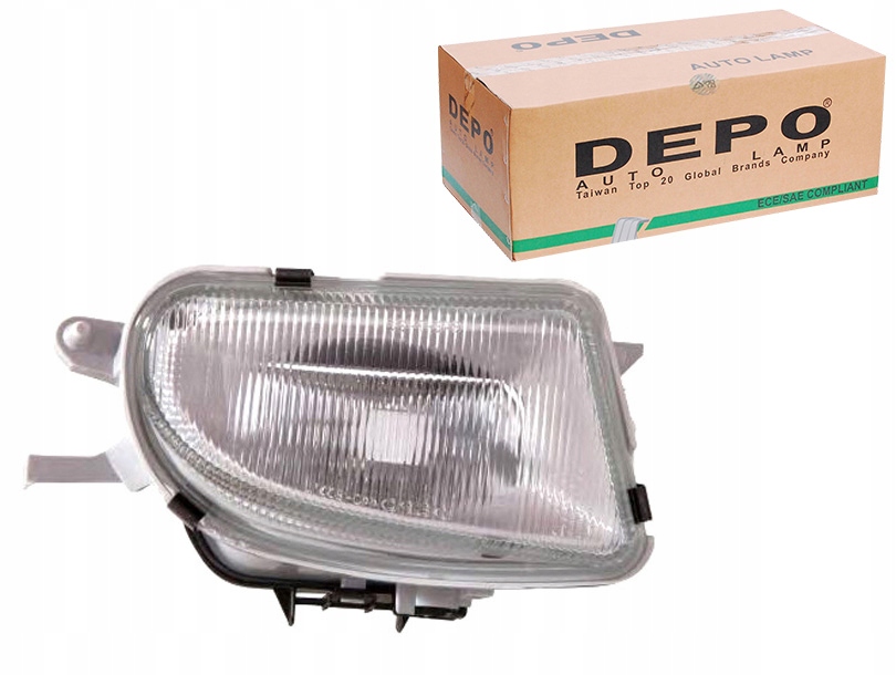 фото №1, Depo лампа противотуманная mercedes c208 w210 h1 95