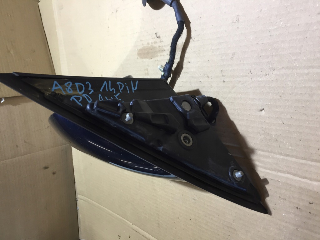 фото №10, Audi a8 d3 дзеркало праве 14pin lz5d фотохромний