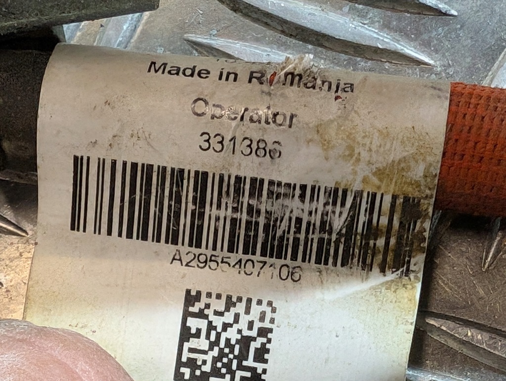 фото №8, Mercedes-benz eqe v295 провода жгут электропроводка аккумулятора a2955407106