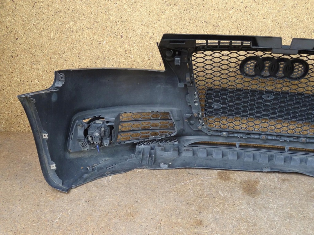 фото №9, Audi a3 8p s-line lift 08-12 бампер перед передній решітка радіатора ґрати replika rs3