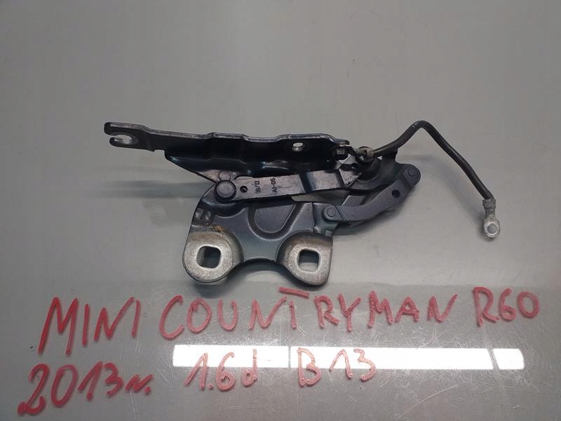 фото №1, Петля капот правый перед mini cooper r60 9801570