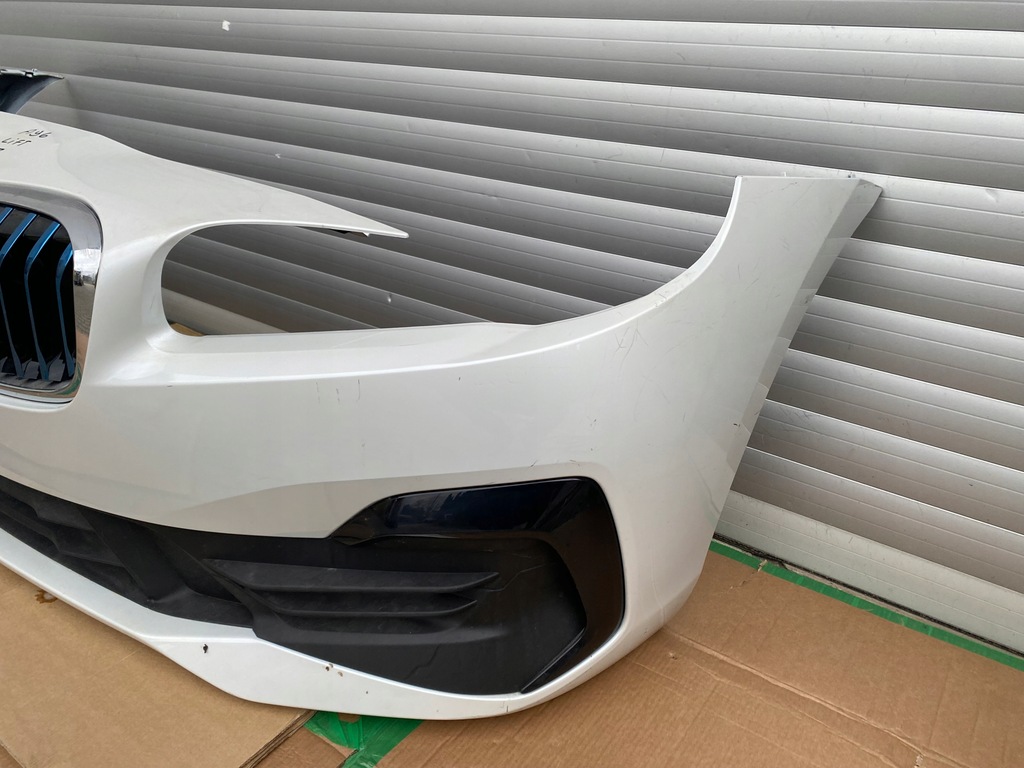 фото №14, Bmw 2 f45 f46 lci lift бампер перед передній a96 mineral weiss