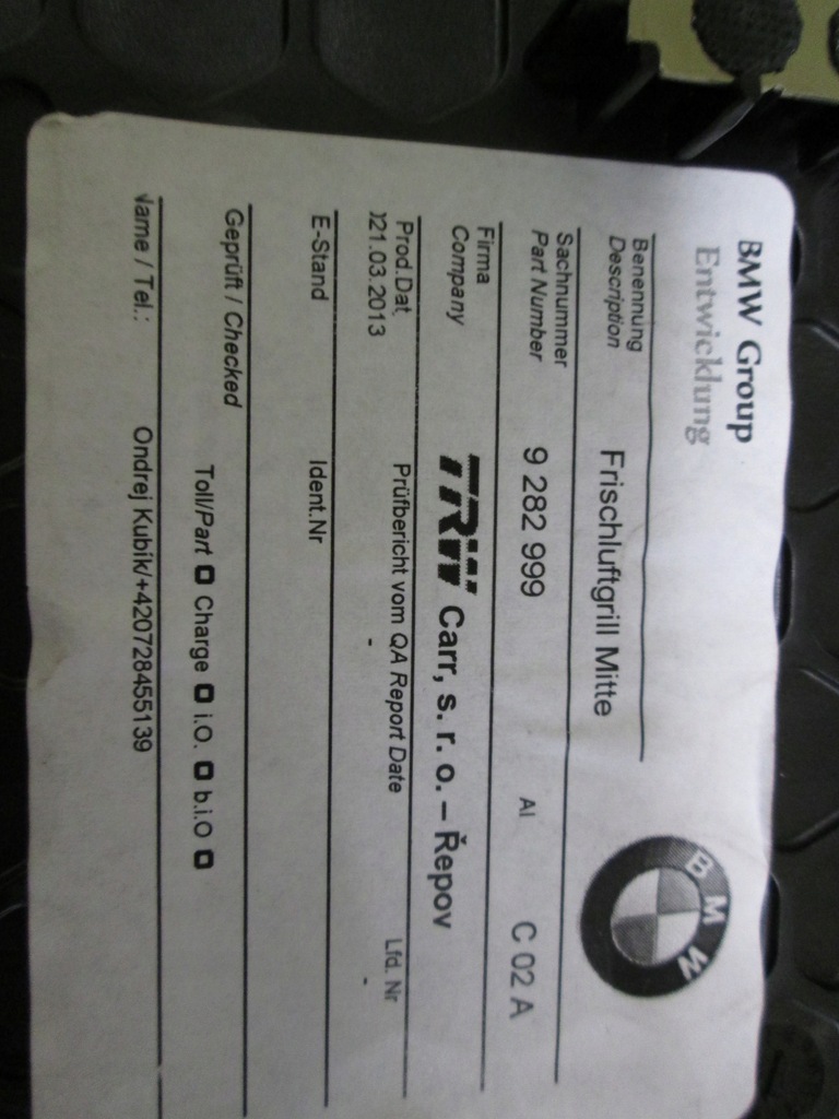 фото №13, Bmw i3 панель кондиционера 9335256 9323597 9316941