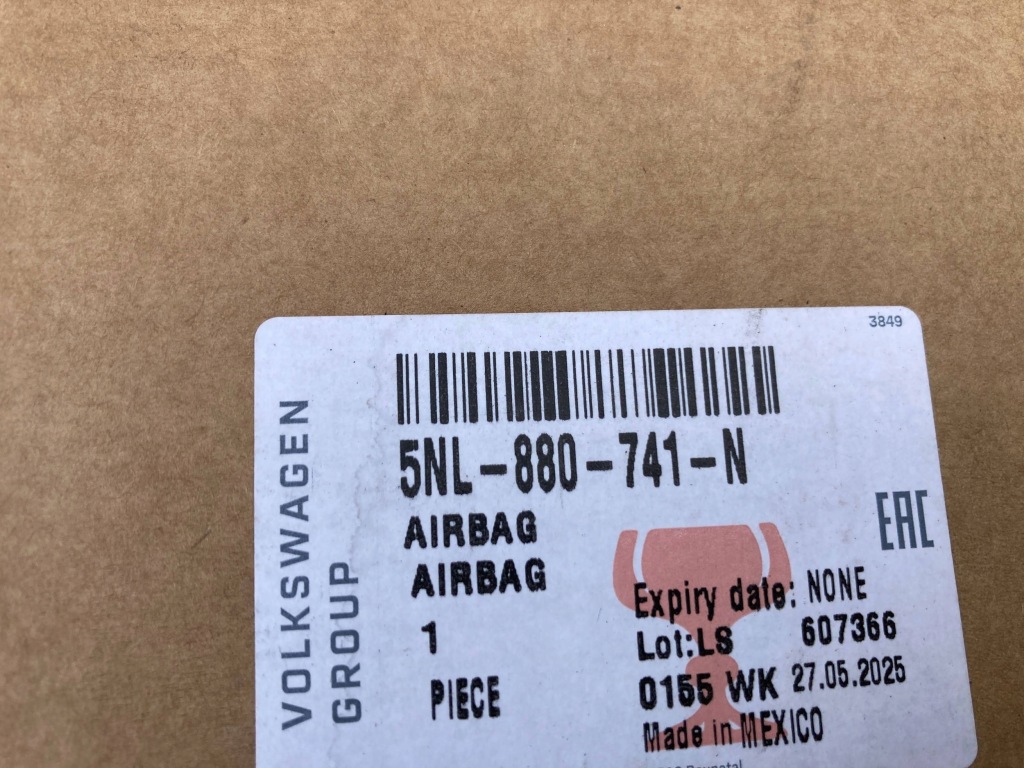 Seat tarraco vw tiguan 5n allspace шторка безпеки подушка безпеки ліва 5nl880741n Доставка