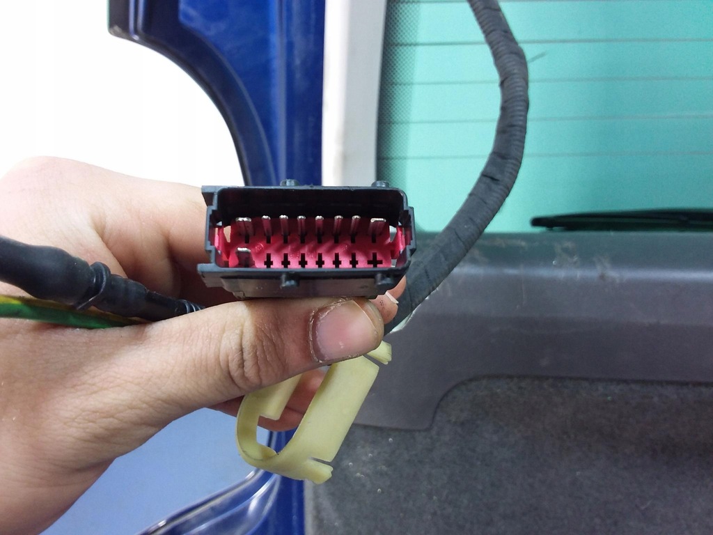 фото №9, Peugeot 807 крышка багажника багажника задняя задняя ege