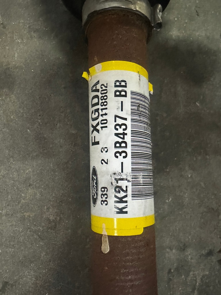 фото №6, Ford transit custom 2.0 ecoblue приводной вал левая механическая коробка передач ! jak nowa !