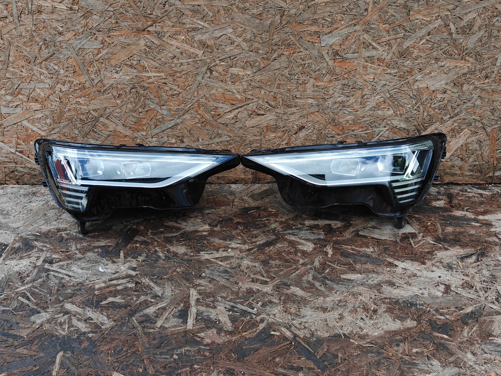 фото №10, Kompletny перед audi q8 etron e-tron капот крила бампер радіатор 4ke