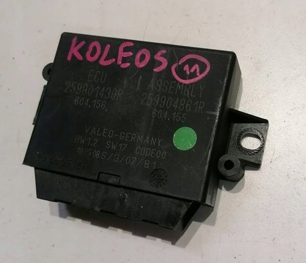 фото №1, Renault koleos 07r- модуль pdc 259901430r