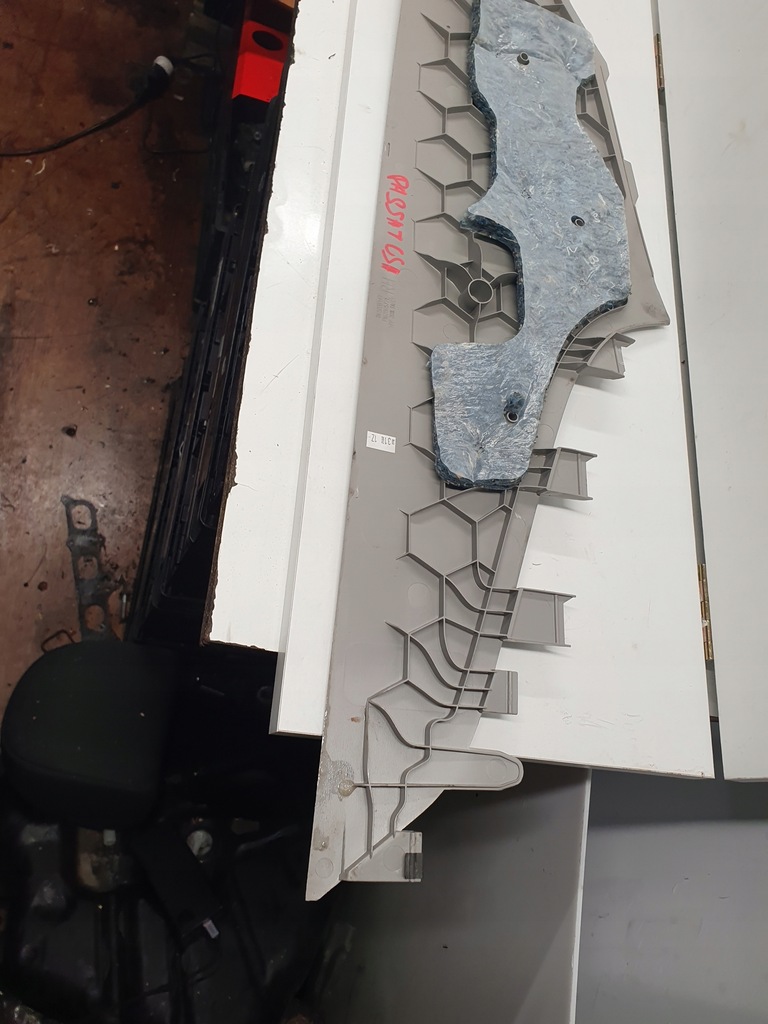 фото №7, Vw passat b7 usa 2.5b 11-16 правая защита туннель среднего пассажира