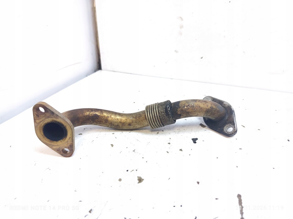 фото №1, Трубка egr 038131521j audi seat toledo ibiza skoda fabia vw golf iv 1.9 tdi