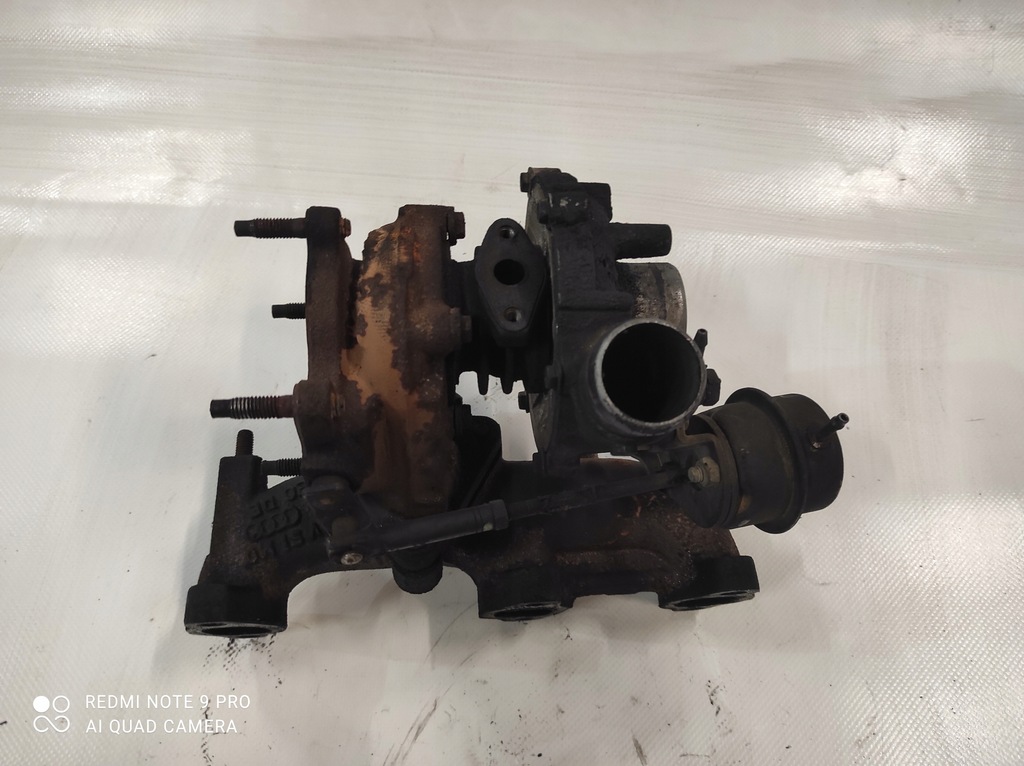фото №5, Турбонагнетатель турбина turbo vw polo 9n 1.4 tdi