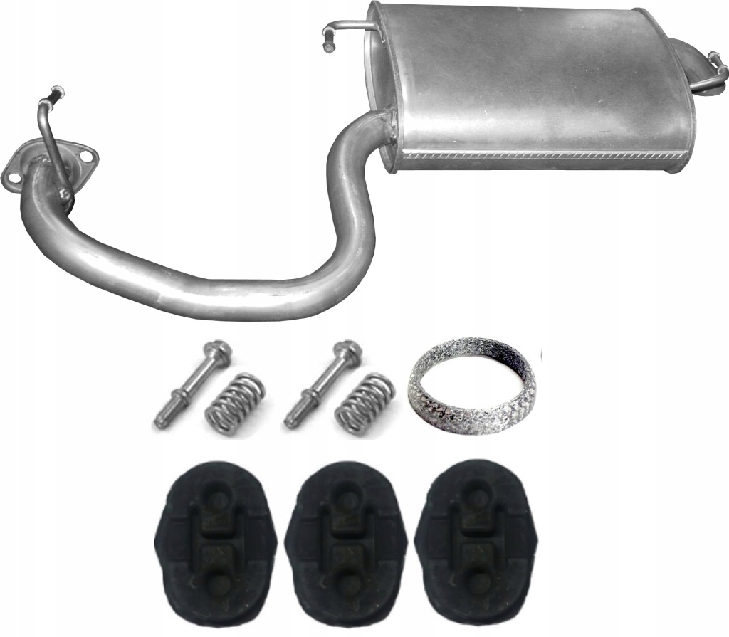 Toyota avensis 1.8 16v 2003-2008 гаситель конечный с Разборки