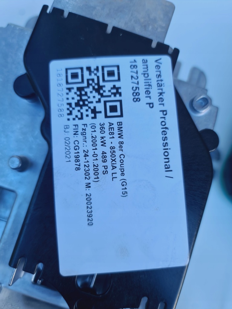 Bmw g15 g16 harman kardon аудіосистема динаміки підсилювач 5a38ab8 Ціна