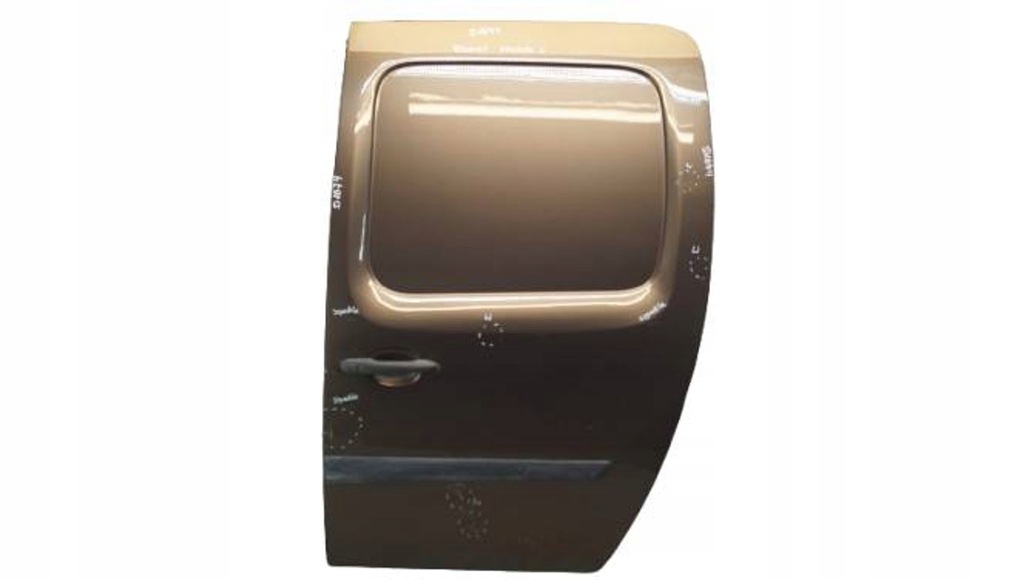 фото №1, Двері бічний зсувні ліва лівий bok renault kangoo ii d1674