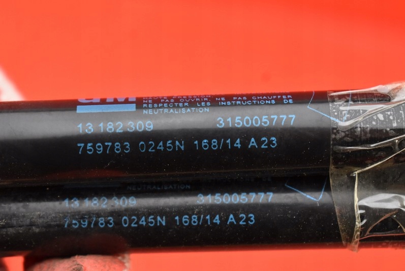 фото №7, Привід амортизатори кришки 13182309 opel corsa d 5d hb lift 10-20