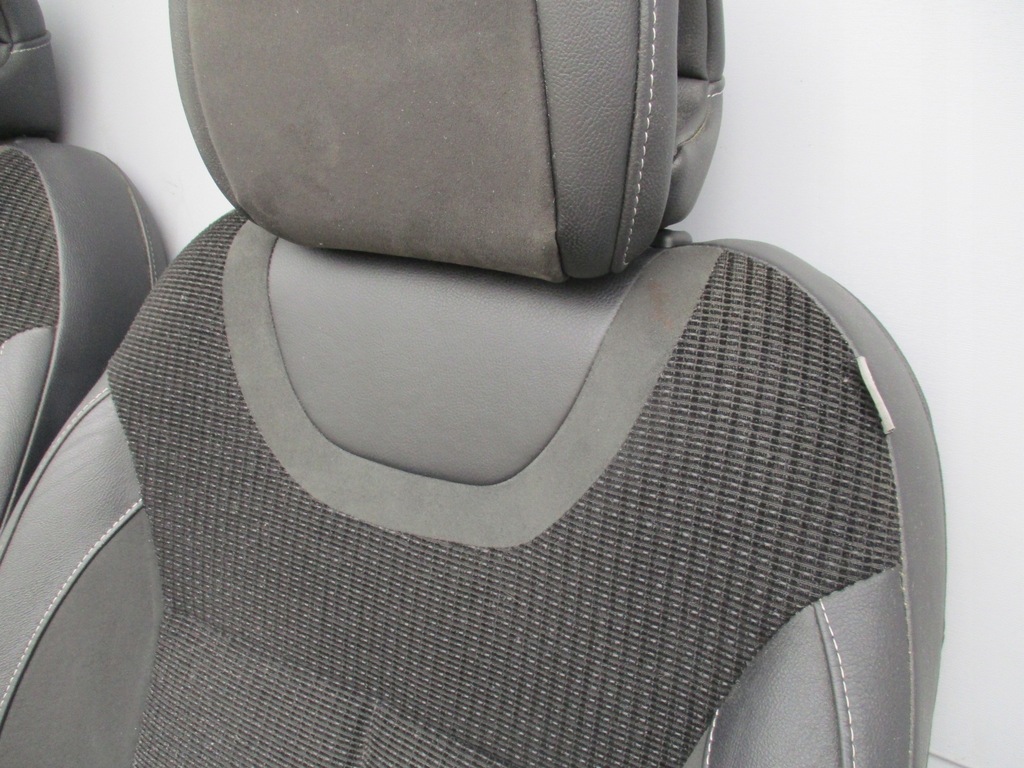 фото №9, Citroen c4 b7 10-18 сидіння сидіння заднє сидіння напівшкіра з підігрівом масаж