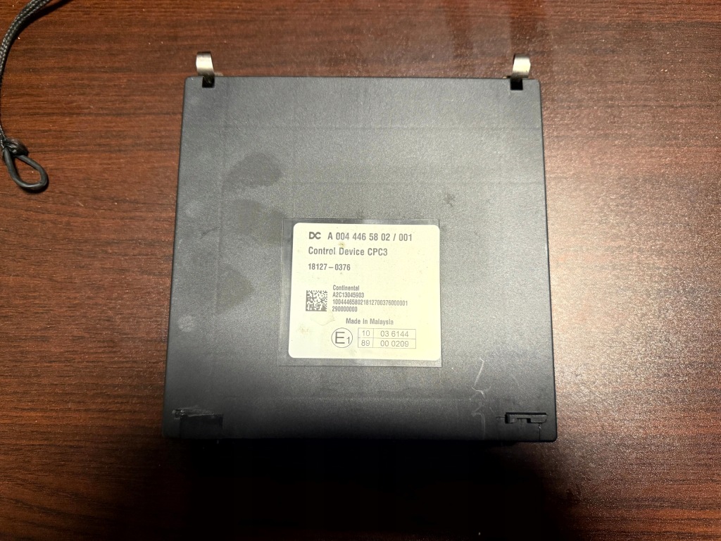 фото №1, Mercedes actros mp4 atego iii бортовой компьютер блок управления cpc3 a0044465802