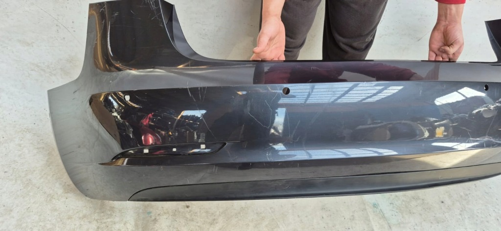 фото №3, Tesla model 3 17-23 бампер задня задній pdc