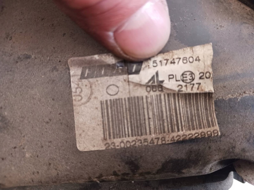 фото №4, Фара правий fiat multipla lift