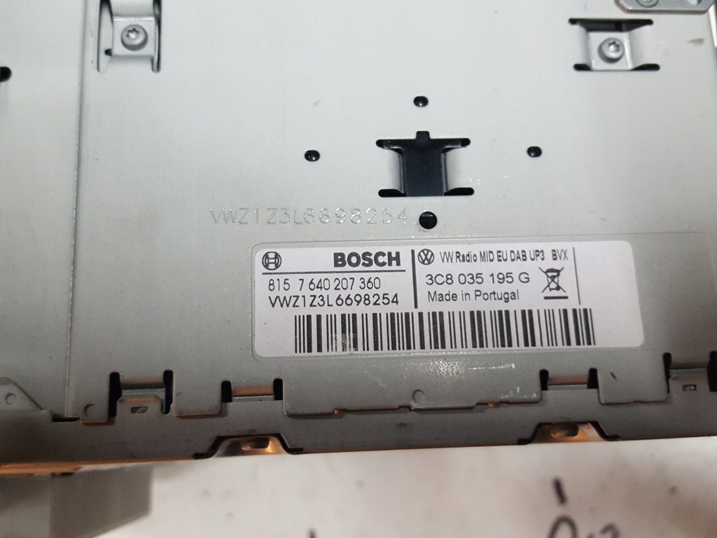 фото №3, Vw golf 6 vi jetta радио cd радиопроигрыватель 3c8035195g