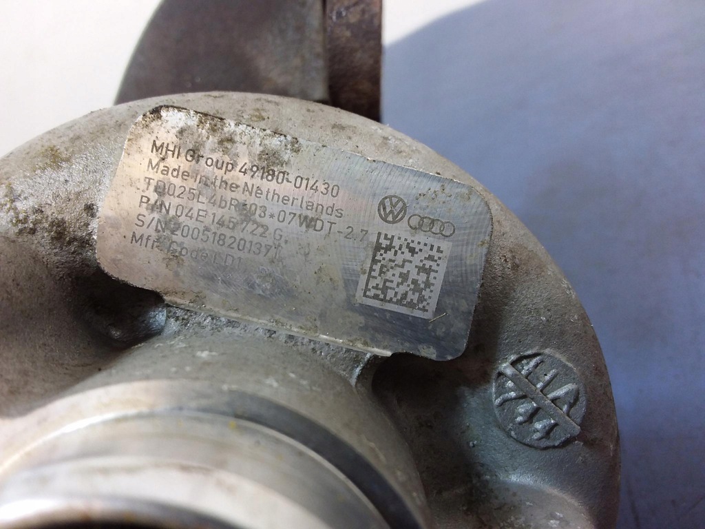 фото №4, Skoda octavia iii 1.4tsi турбонагнітач 04e145722g