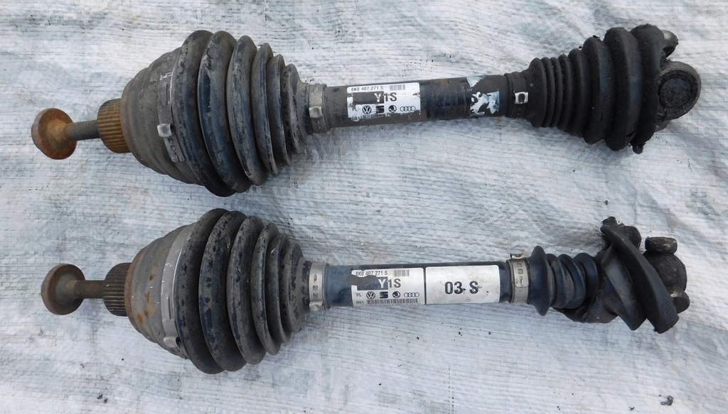 фото №1, Audi a4 b8 приводной вал передняя перед левая правая 8k0407271s