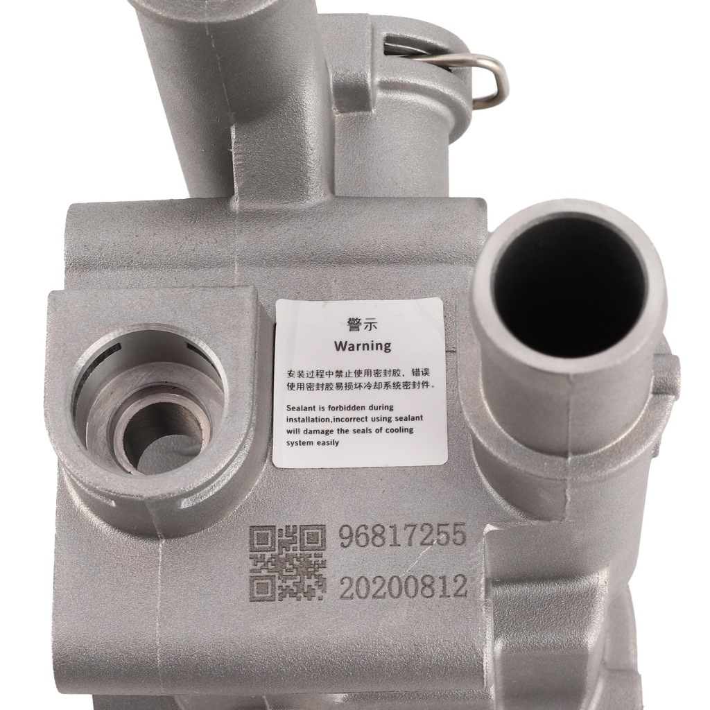 фото №11, Кришка корпус термостата охолодження двигуна 96817255 pasuje do chevroleta