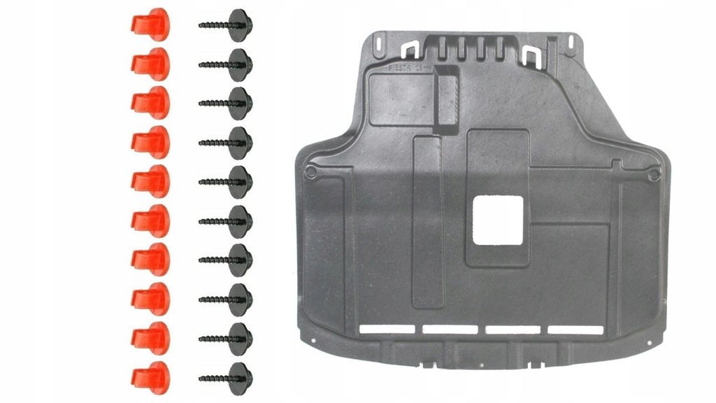 фото №1, Защита двигателя + клипсы ford fiesta mk7 08-13