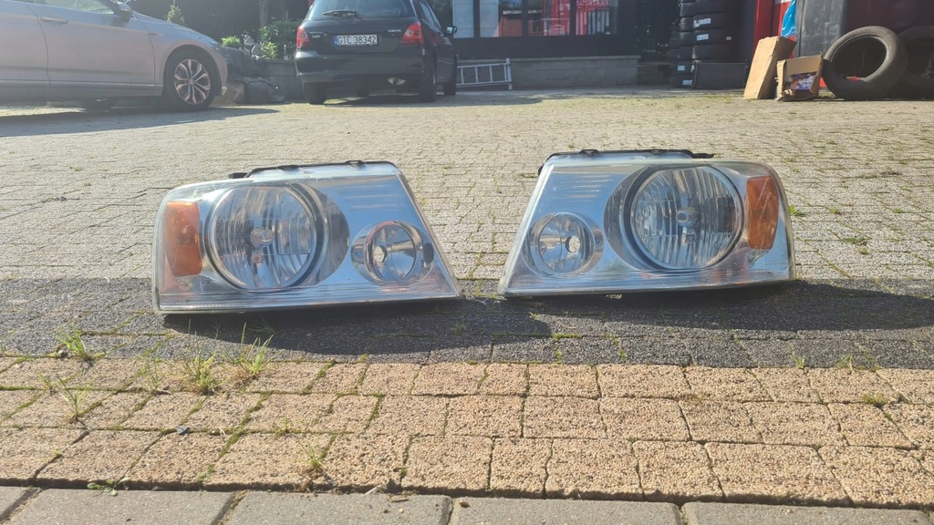 фото №1, 5l3413006a i 5l3413007a ford f150 фара перед оригинальный номер