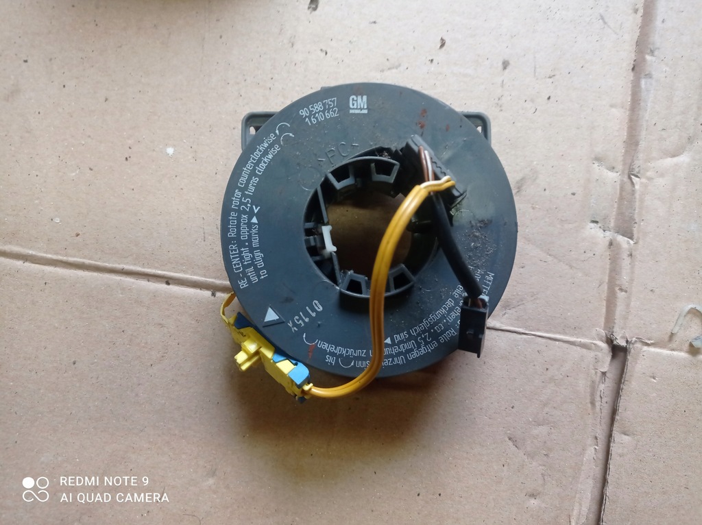 фото №1, Стрічка подушка безпеки opel agila a 90588757