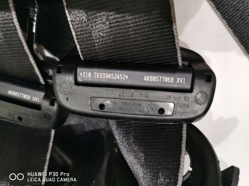 фото №6, Audi a6 c8 / a7 c8 ремни безопасности перед usa stany передние 4k5 nowe