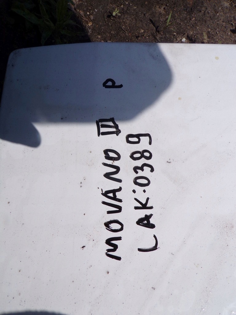 фото №7, Дверь правое сдвижные opel movano b лак: 0389