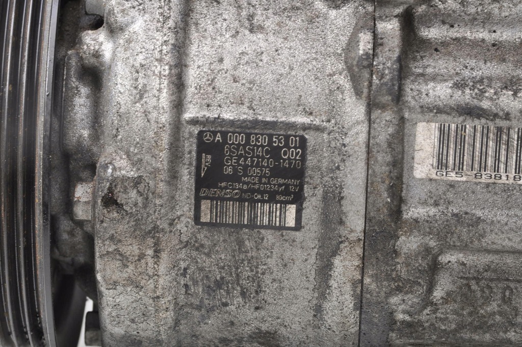 фото №3, Mercedes w172 r172 2.2 компрессор кондиционера a0008305301