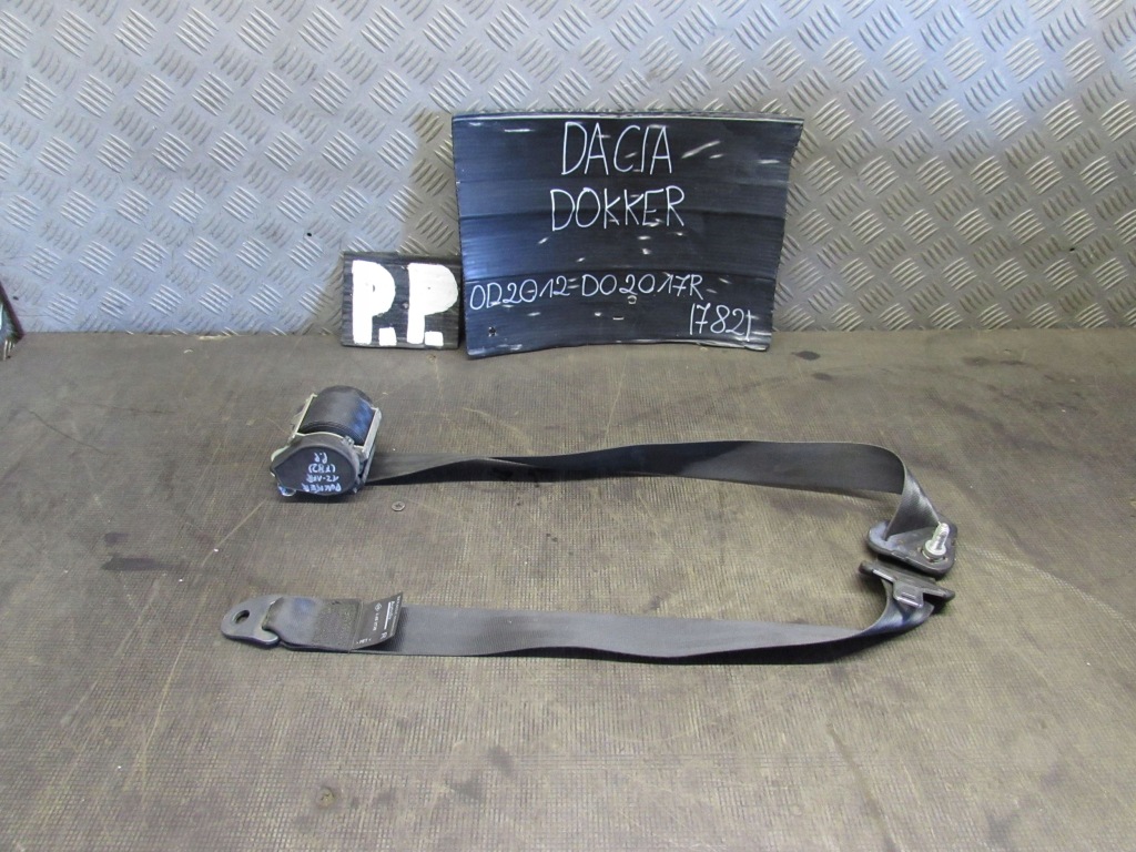 фото №1, Pas безопасности правый перед dacia dokker 12-17r 868848362