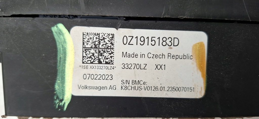фото №6, Vw id4 id.4 модуль блок керування реле акумулятор 0z1915183d
