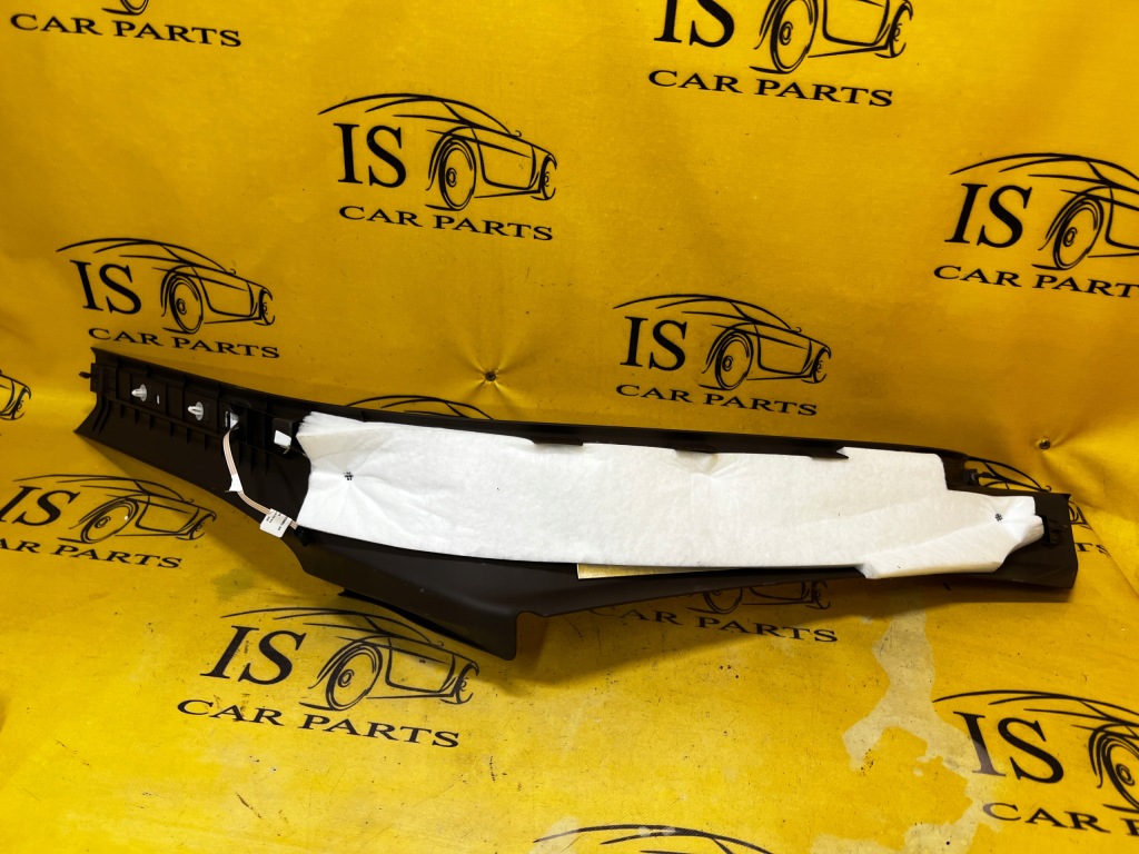 Накладка порог led задняя коричневая df3 левая audi a8 d4 long Недорого