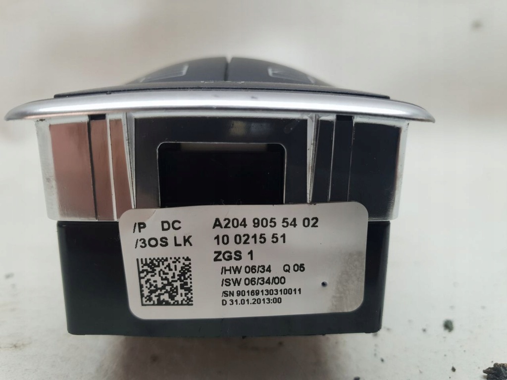 фото №6, Mercedes c-klasa w204 lift панель управление окон