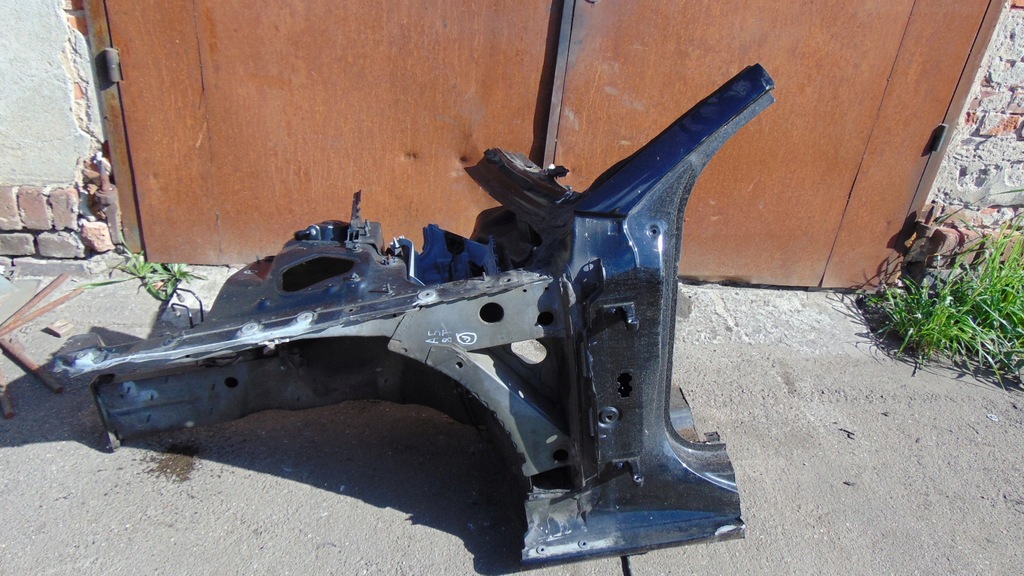 фото №3, Audi a5 8t четверть лонжерон подкрылок левая